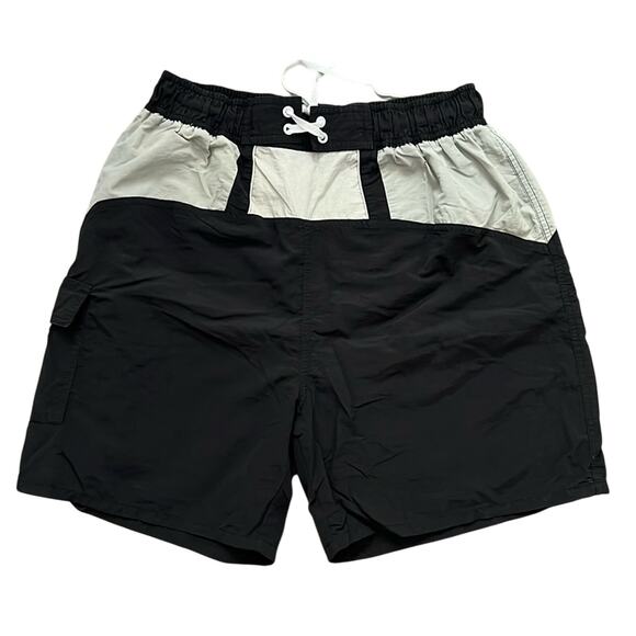 Vintage Sand N Sun Men’s Classic Retro Nylon Mesh Lining‎ Swimming Trunks Size M - Picture 1 of 8